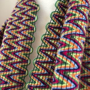 Cheery Rainbow Chevron Scarf